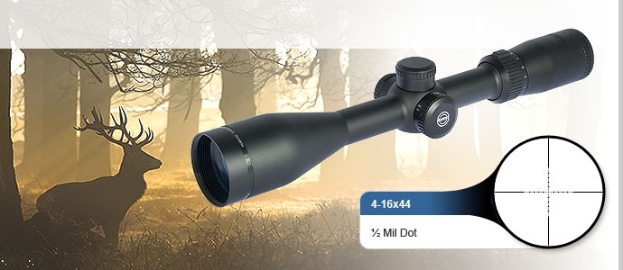 HAWKE  -  Richtkijker voor Geweer  -  4-16x44mm  -  VARMINT SF  -  reticle 1/2 Mil-Dot